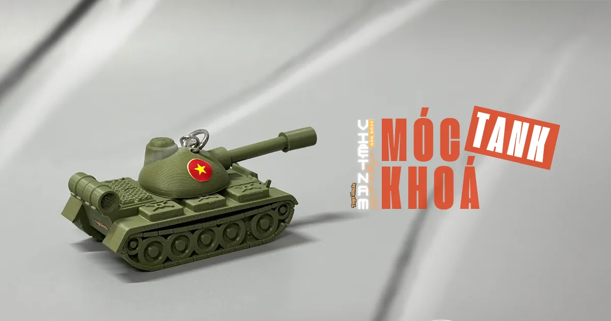 Xe tăng tí hon — từ mô hình 3D nhỏ nhắn đến chứng nhân lịch sử Việt