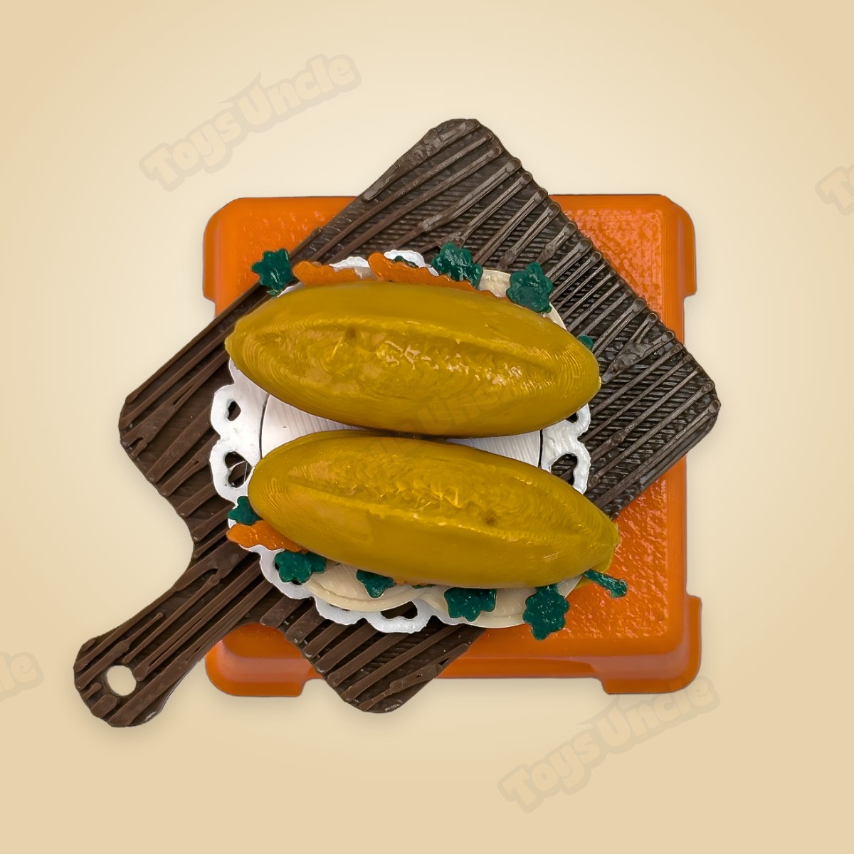 Ghế đẩu Bánh mì thịt in 3D, bộ Việt Nam Rực Rỡ, Toys Uncle