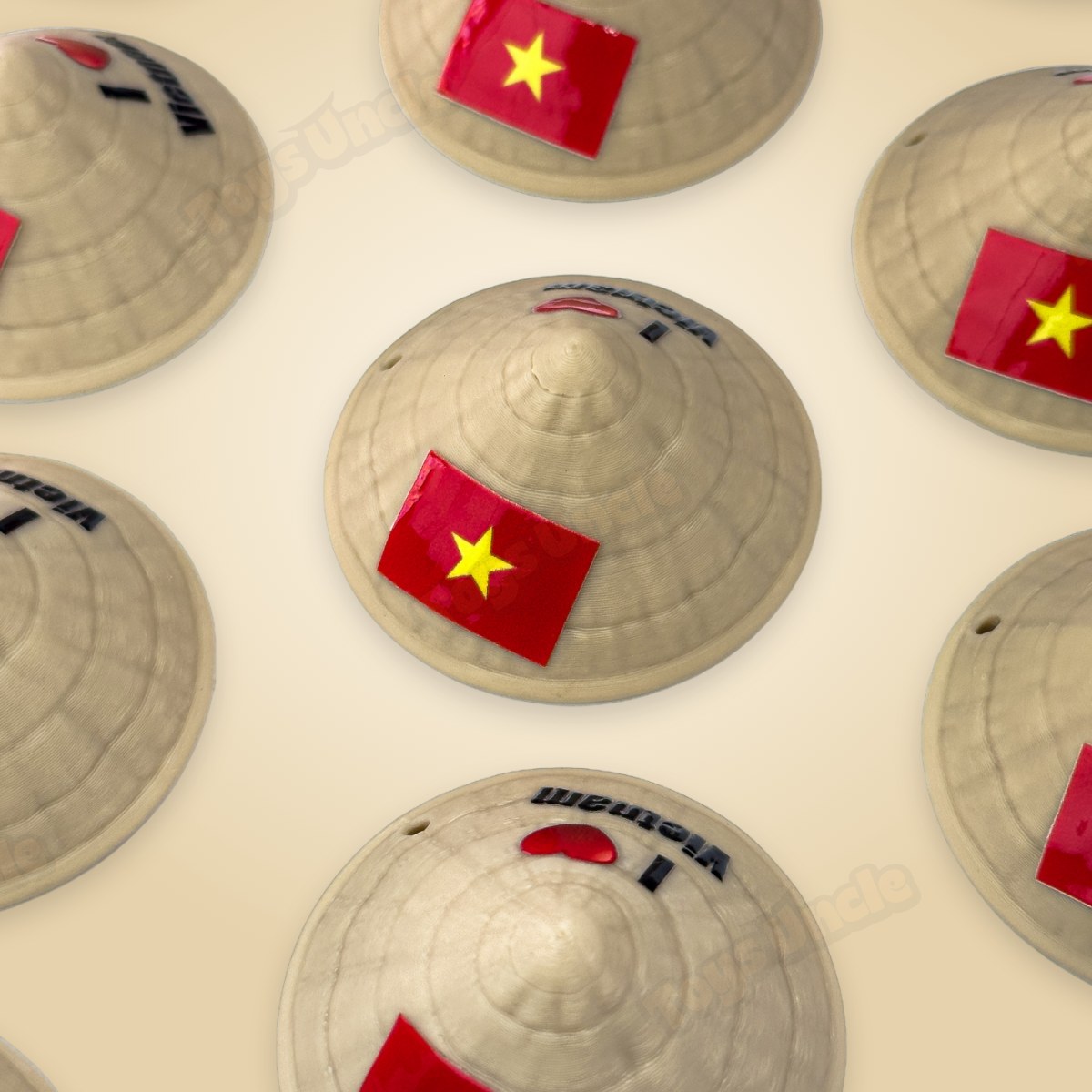 Nón lá in 3D, bộ Việt Nam Rực Rỡ, Toys Uncle