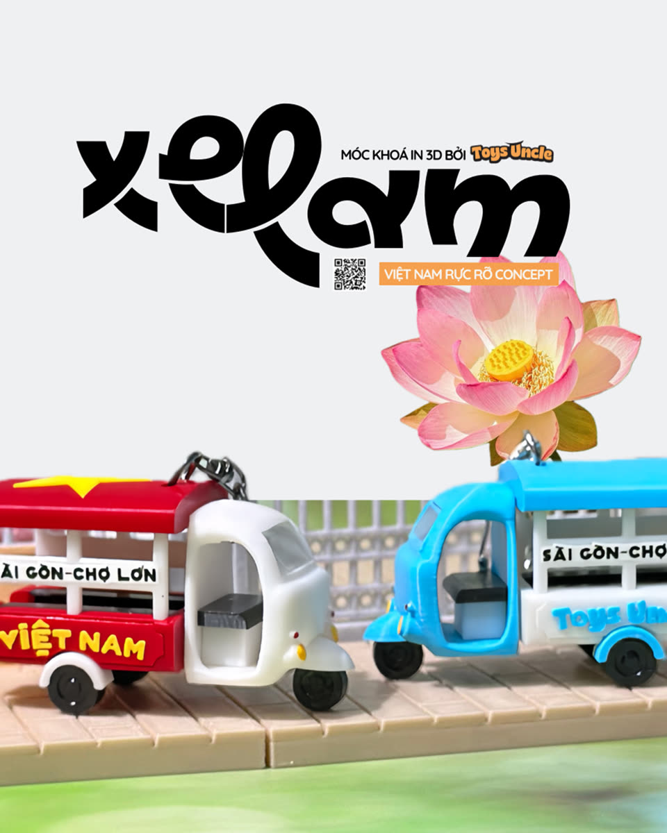 Sản phẩm thu nhỏ trong bối cảnh đời thật